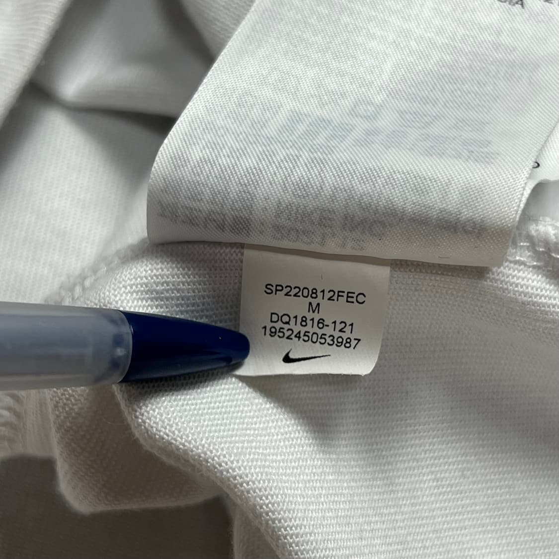 나이키 ACG LBR 렁스 반팔 티셔츠 화이트 M 상품이미지5