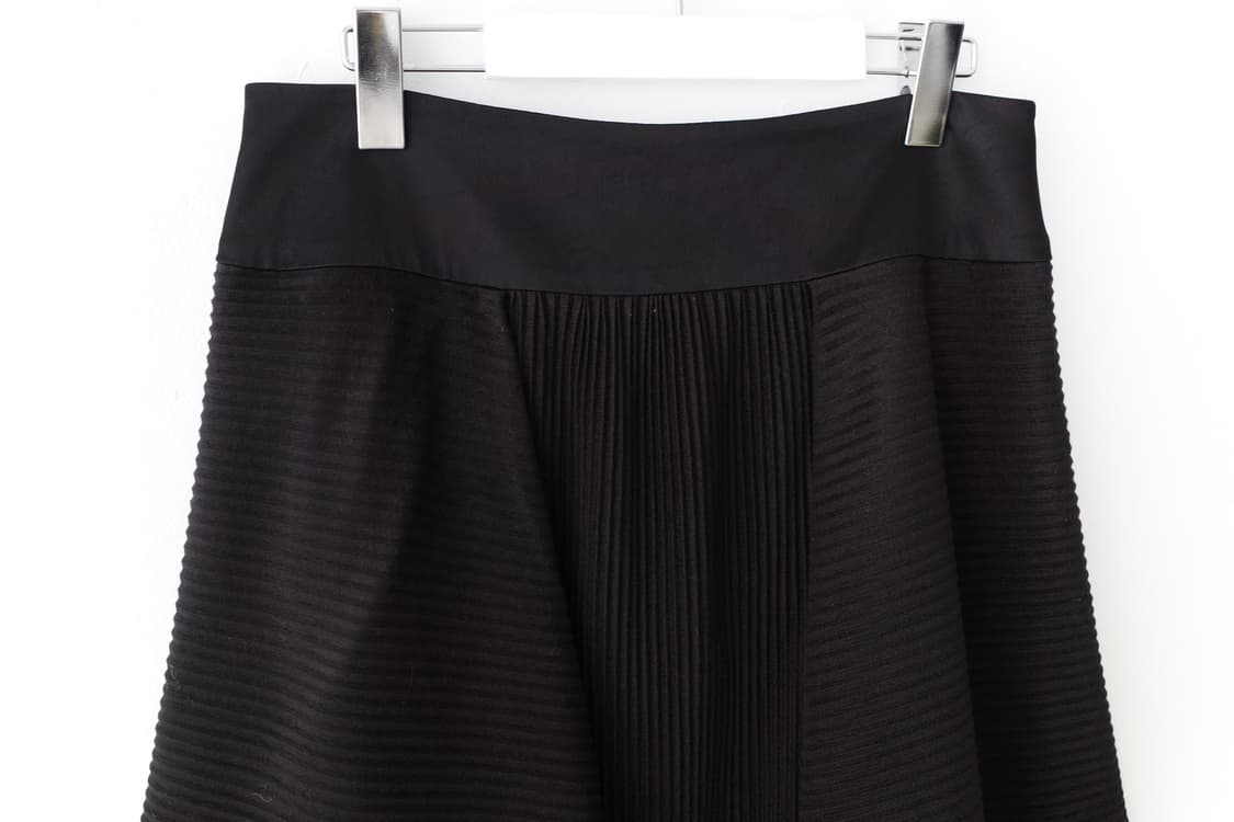 hiroko koshino) unbalanced stripe skirt 상품이미지3