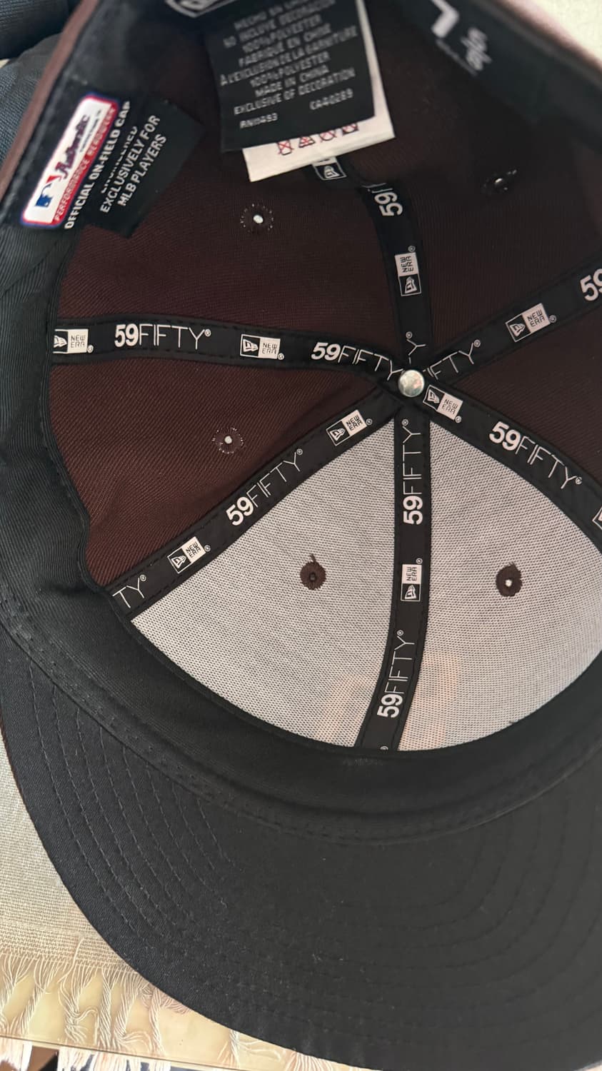 뉴에라 MLB 어센틱 샌디에이고 파드리스 브라운 상품이미지5