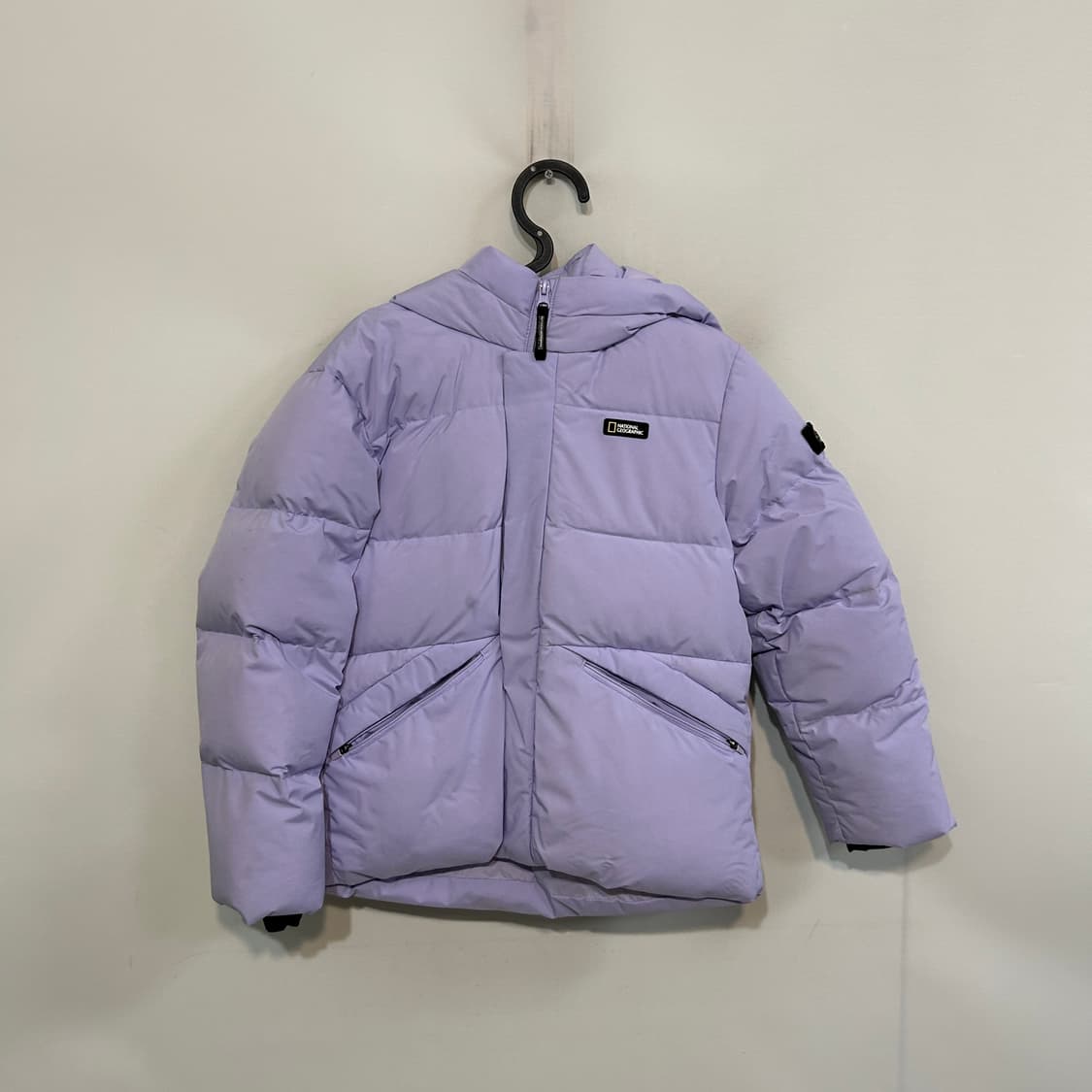 내셔널지오그래픽 키즈 라벤더 발열 패딩140 상품이미지1