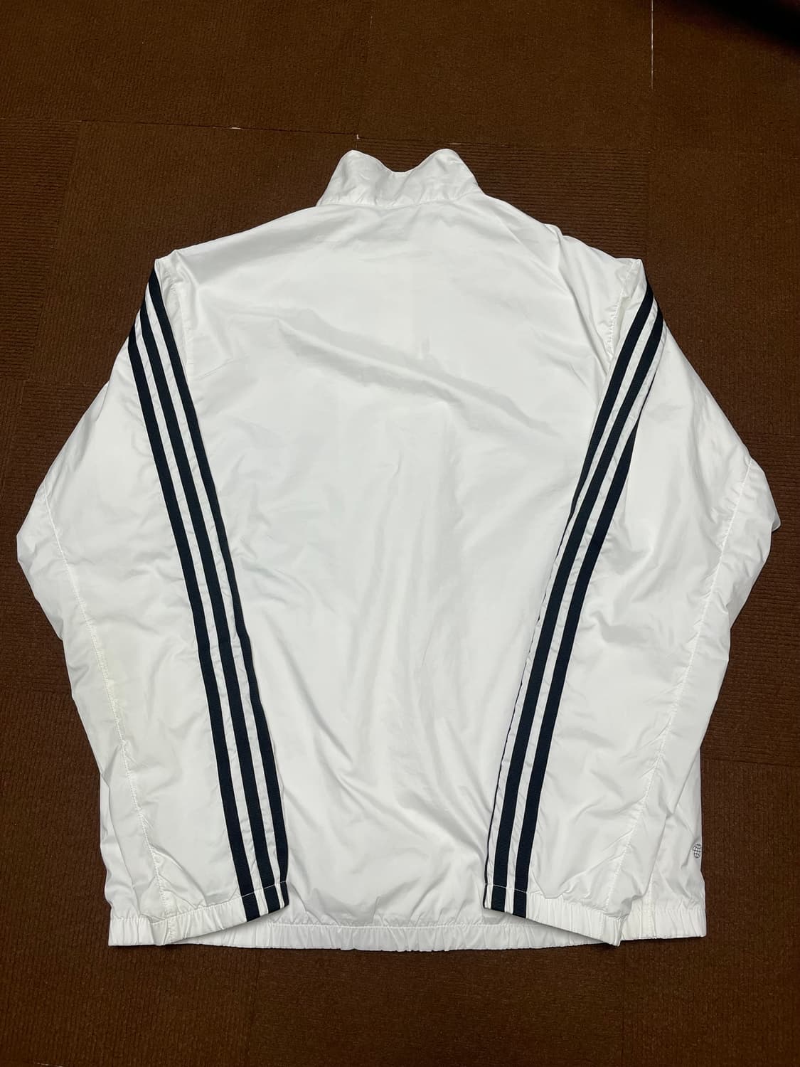 아디다스 3S 레귤러 핏 윈드브레이커 재킷(화이트) 상품이미지2