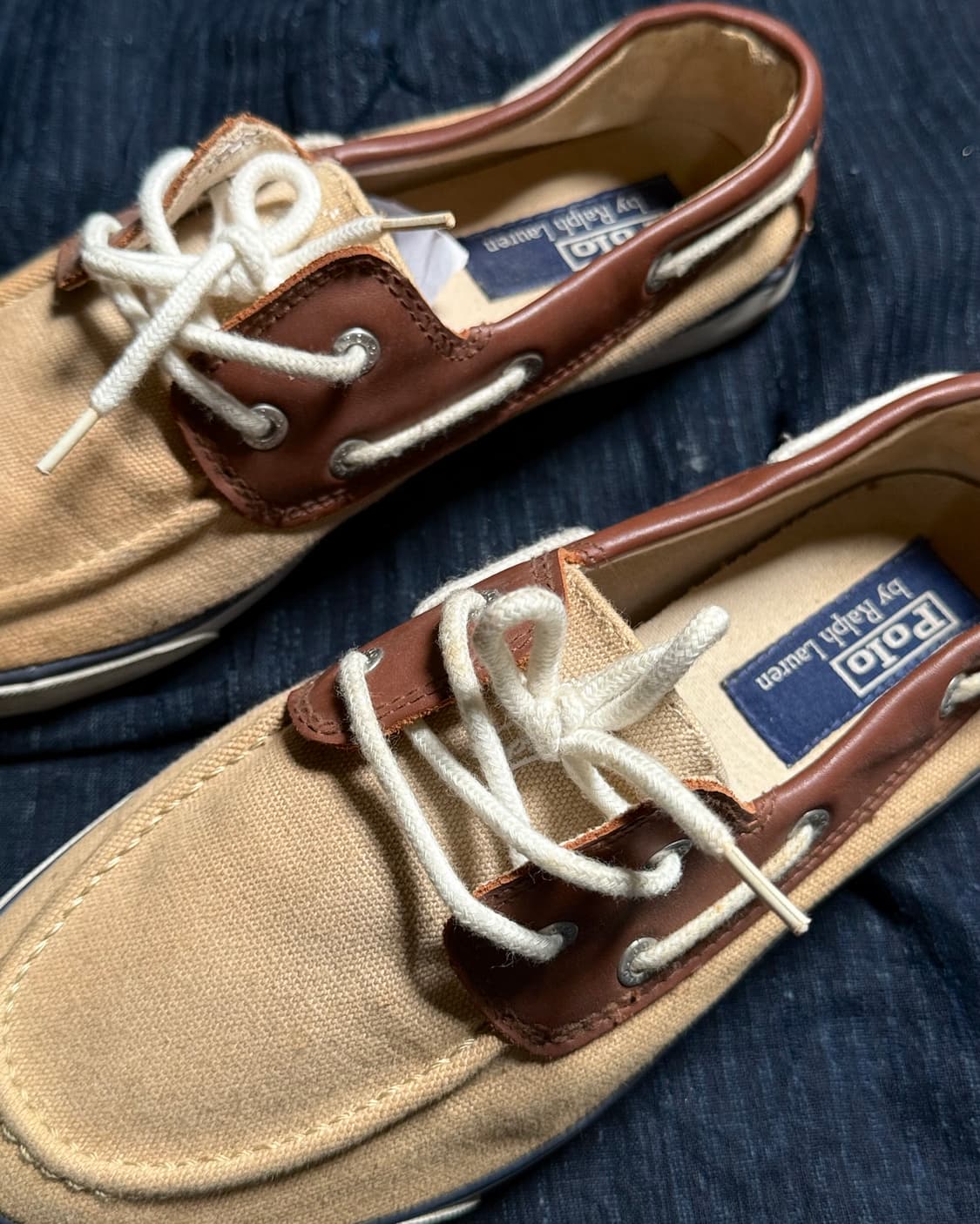 폴로 랄프로렌 랜더 보트슈즈 US5 상품이미지3