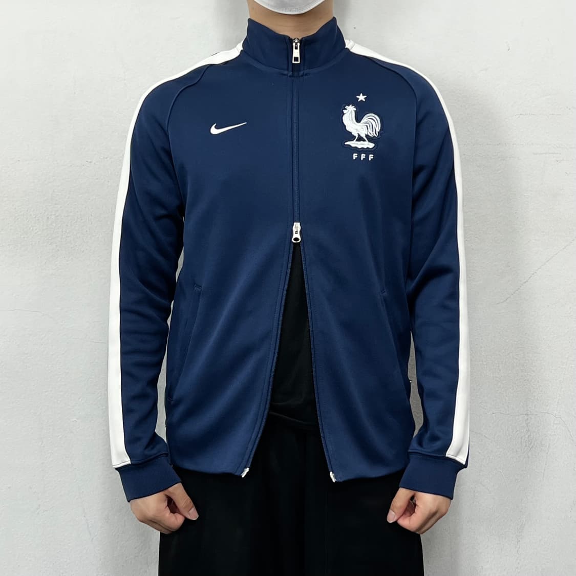 나이키 스우시 프랑스 14-16 국대 투웨이 트랙탑 져지자켓  상품이미지4