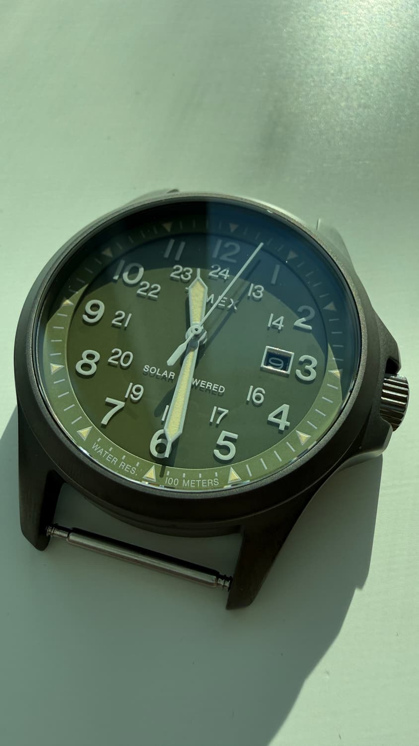 타이맥스 익스페디션 필드 포스트 태양광 충전 밀리터리시계 41mm TW2 상품이미지4