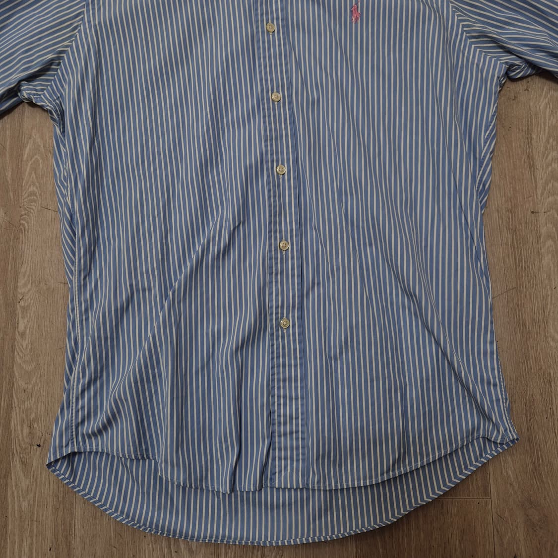 폴로 랄프로렌 스몰포니 스트라이프 반팔 셔츠 L(100) 상품이미지3