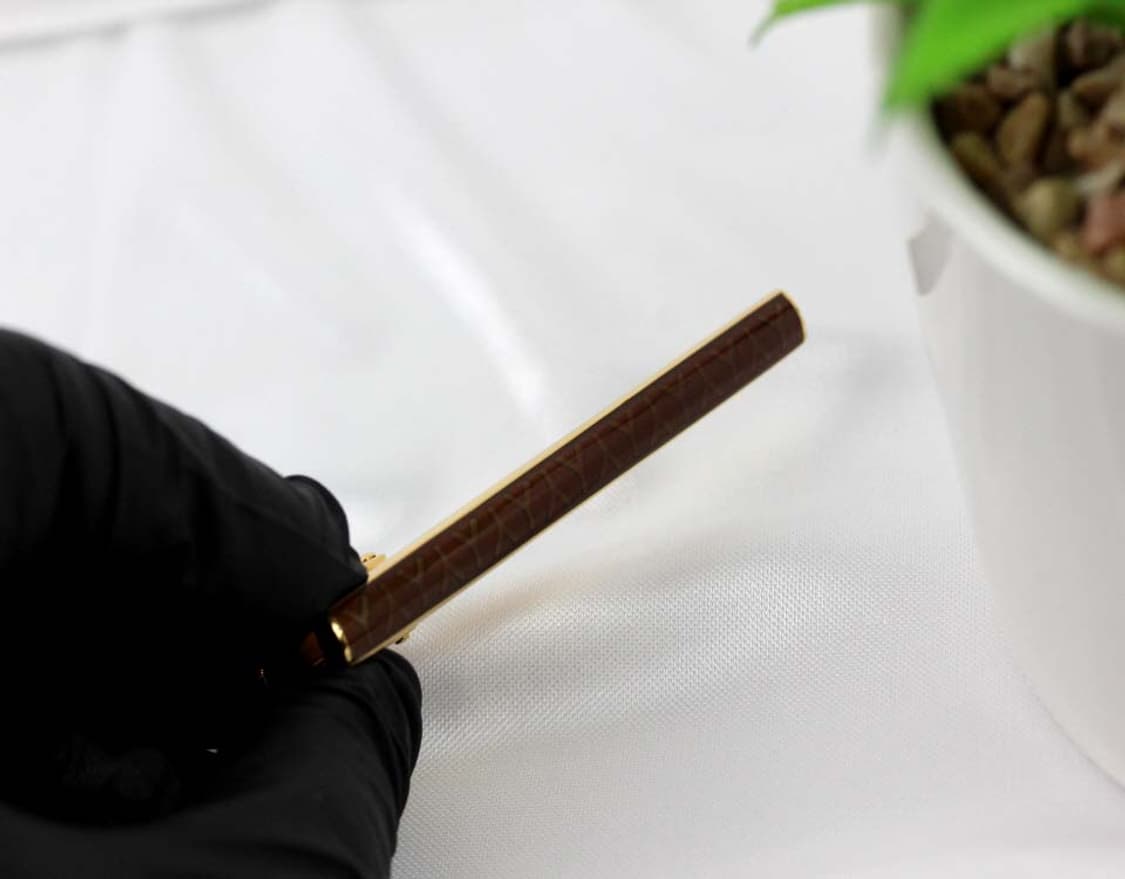 입생로랑 A+등급 5.8cm Y모티브 남자 명품 넥타이핀 커프스 세트 상품이미지8