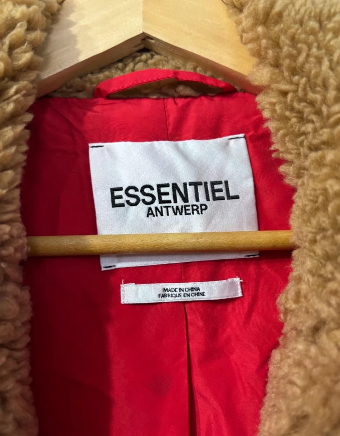 에센셜 앤트워프 테디베어 코트 ~55 상품이미지6