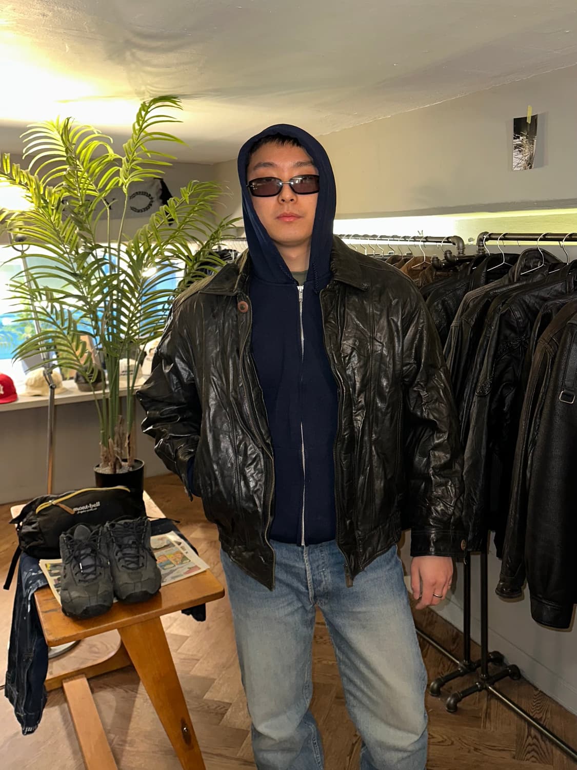 90’s London Fog genuine leather jacket 상품이미지3