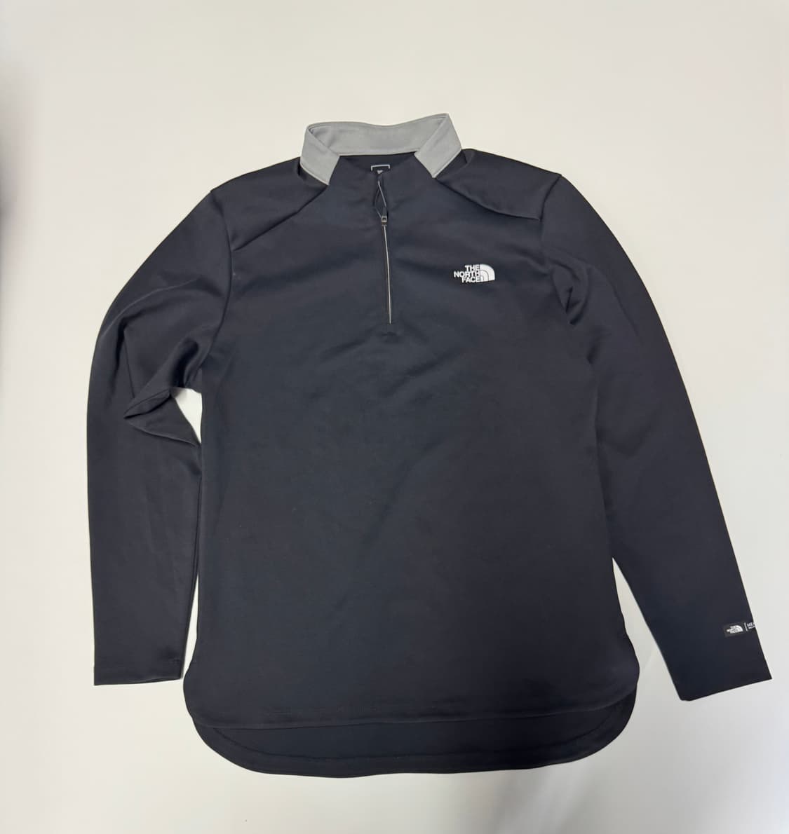 여성 노스페이스 헬스 테크 기능성 반집업 티셔츠 L 상품이미지1