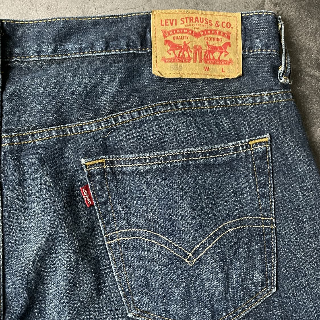 LEVI'S 리바이스569 빈티지 루즈 스트레이트핏 데님팬츠 A00344 상품이미지7