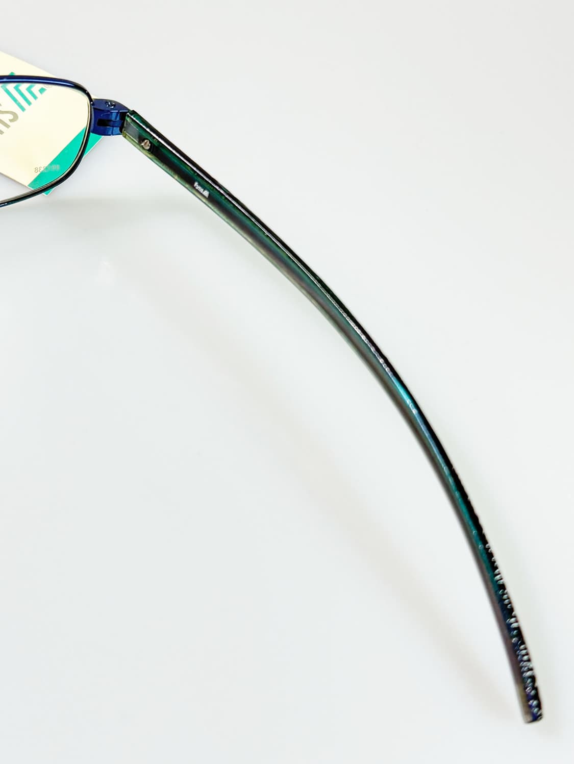 90s FUTIS 슬림 메탈 오벌 프레임 빈티지 안경 상품이미지6