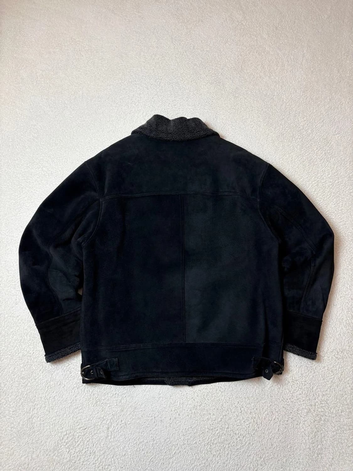 HIDE 90's 100% 돈피 스웨이드 무스탕 자켓 PN6547 상품이미지7