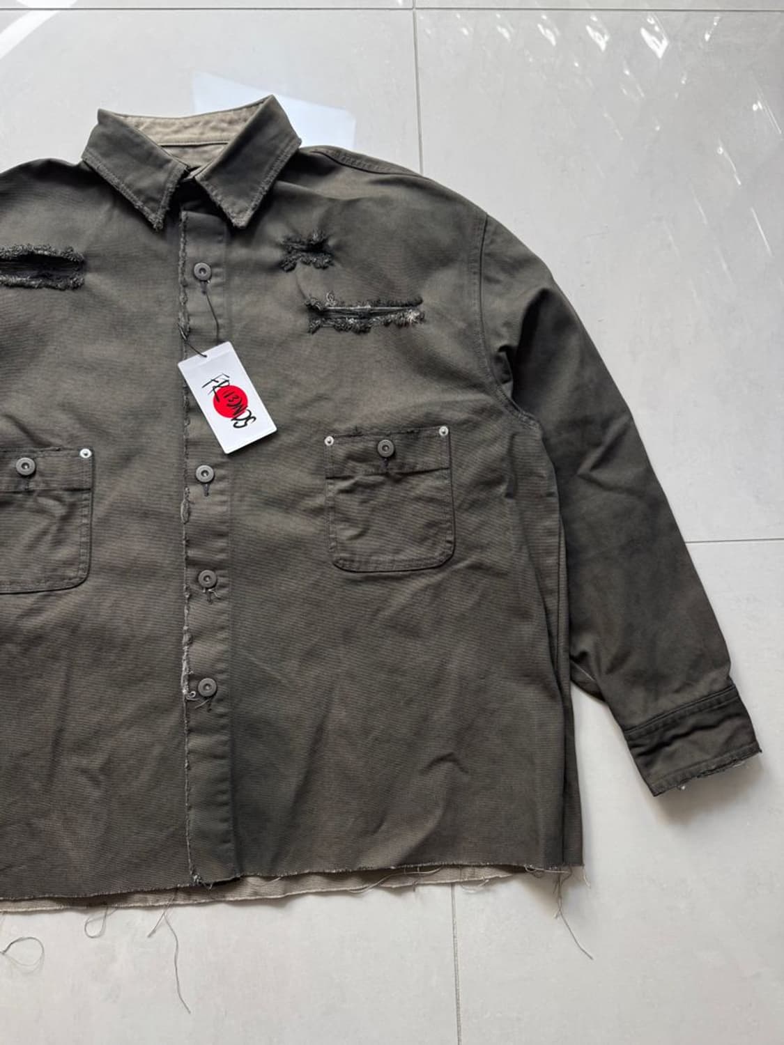 BACK BONE SHIRT 등뼈 셔츠 상품이미지4