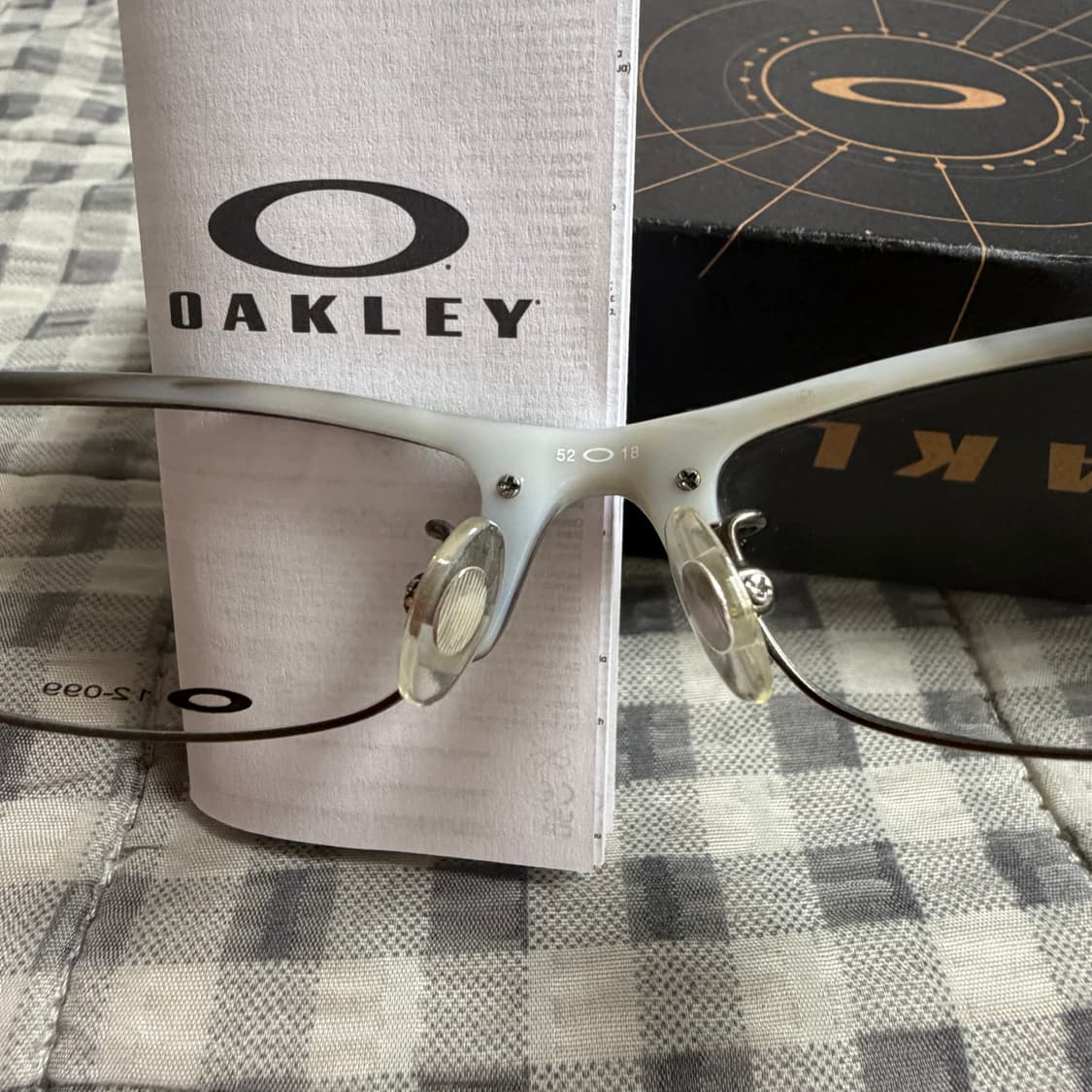 (OS) OAKLEY 오클리 YARDSTICK 1.1 혼 안경 블랙 상품이미지7