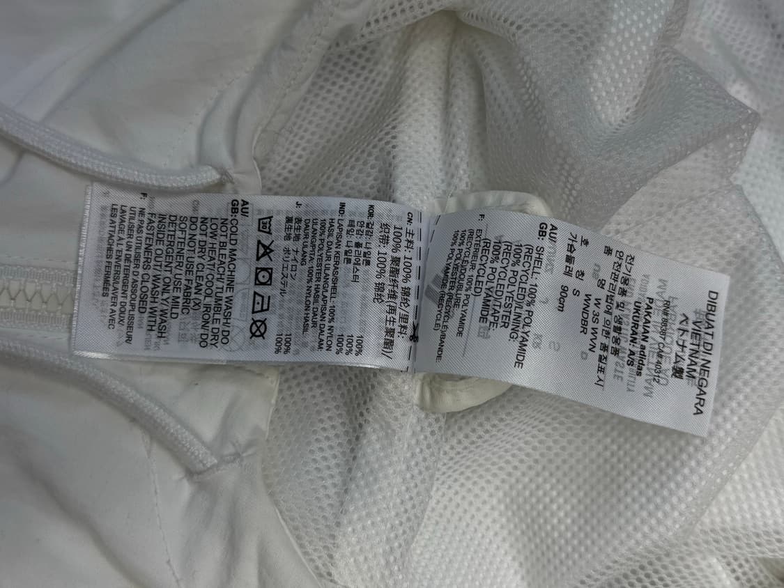 [S] 아디다스 화이트 우먼 크롭 바막 상품이미지8