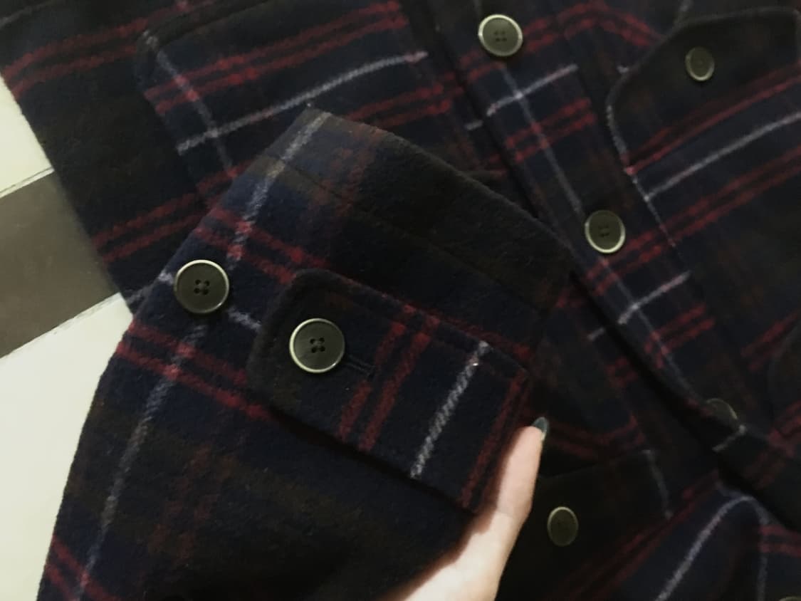 MAITRE CAOUTCHOUTIER AIGLE_ check coat 상품이미지3