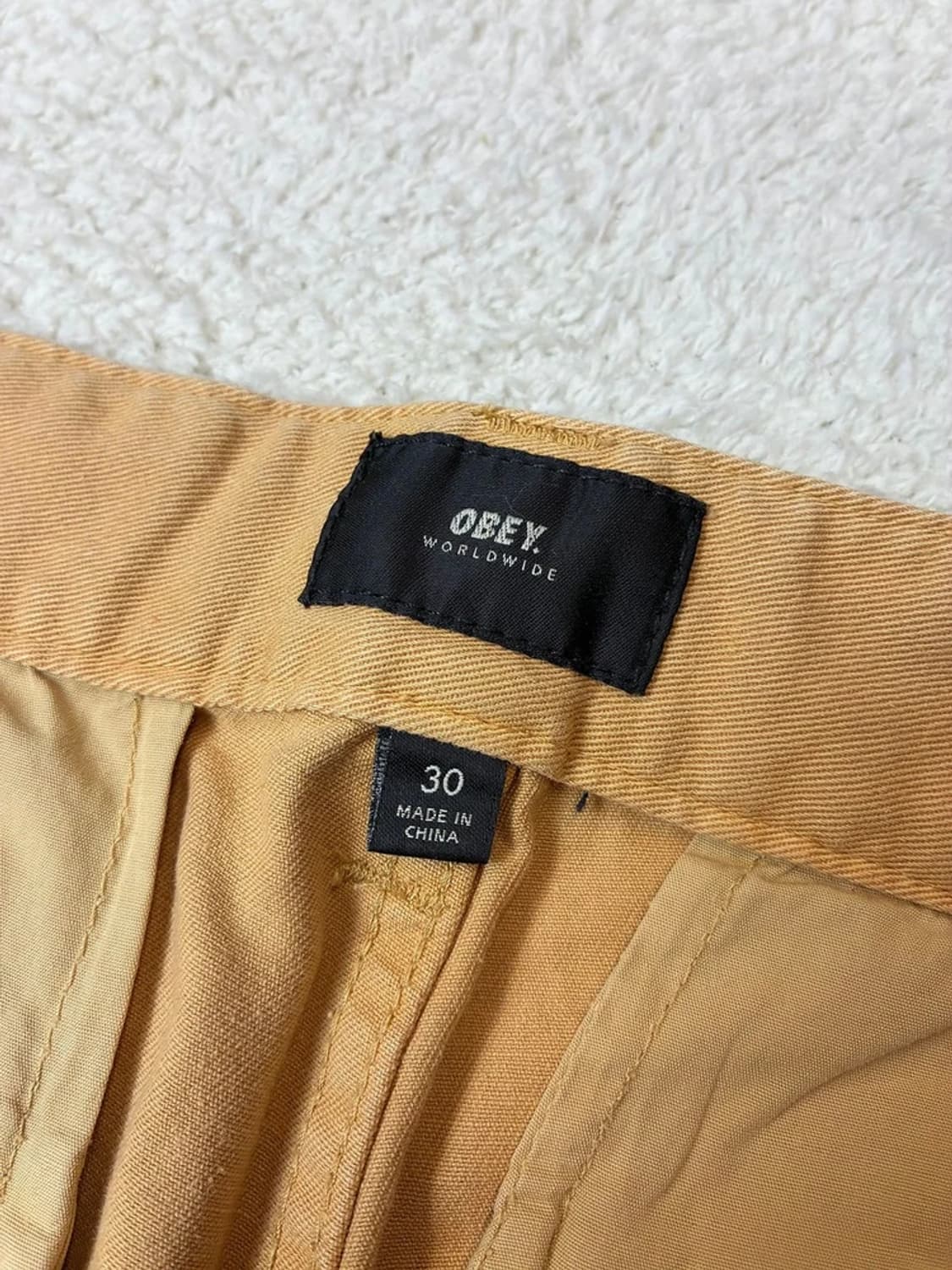 오베이 OBEY 스트릿 스트레이트 워크 팬츠 PN5969 상품이미지8