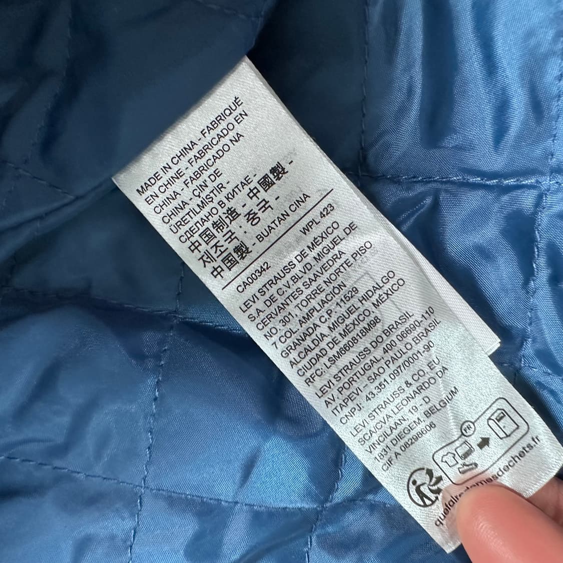 리바이스 베이비 버블 쉐르파 자켓 상품이미지7