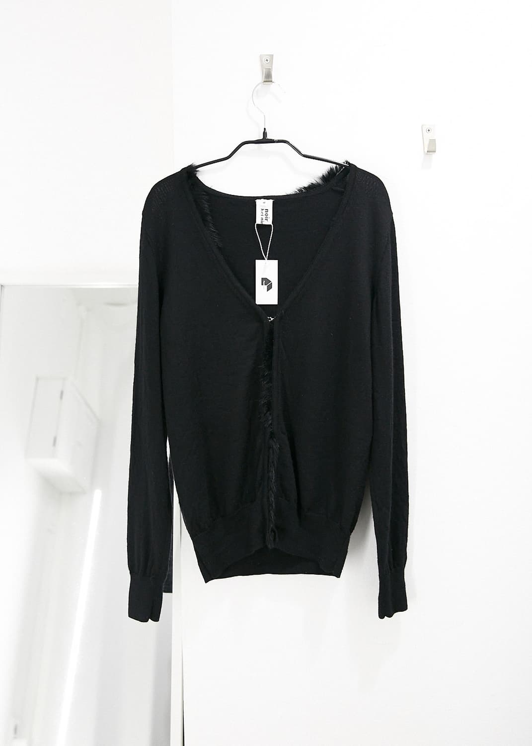 Fur Trimming Cardigan 상품이미지1