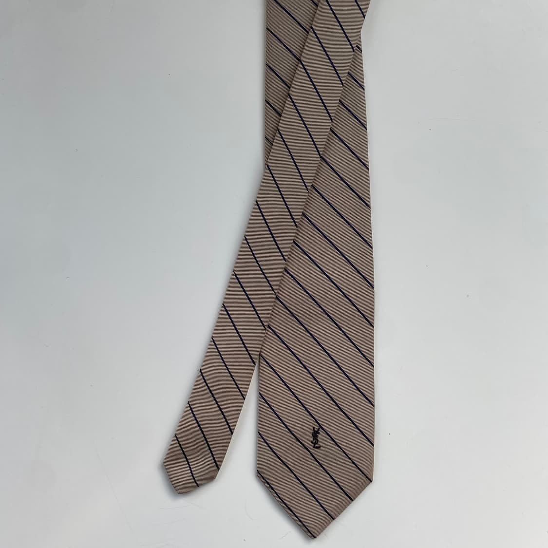 입생로랑 (YSL)심플로고 정품 명품 넥타이 상품이미지2