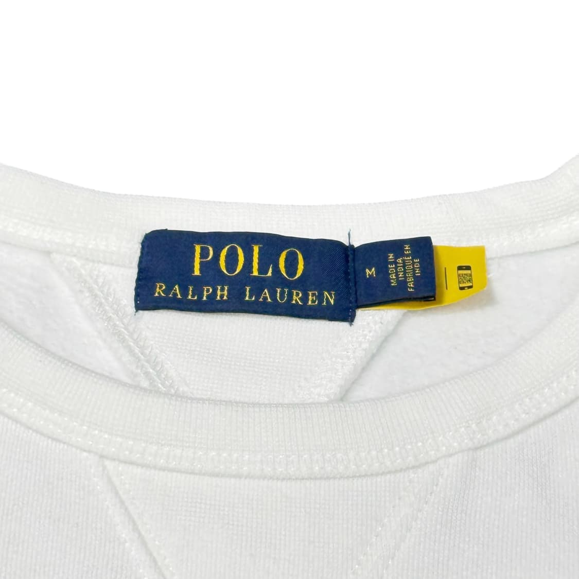 (M) 폴로 랄프로렌 플리스 스웻셔츠 화이트  상품이미지4