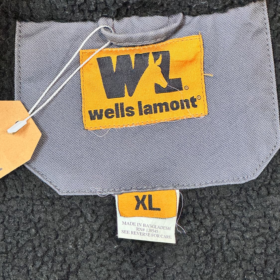 XL) Wells Lamont USA 덕캔버스 액티브 자켓 워크 자켓 상품이미지7