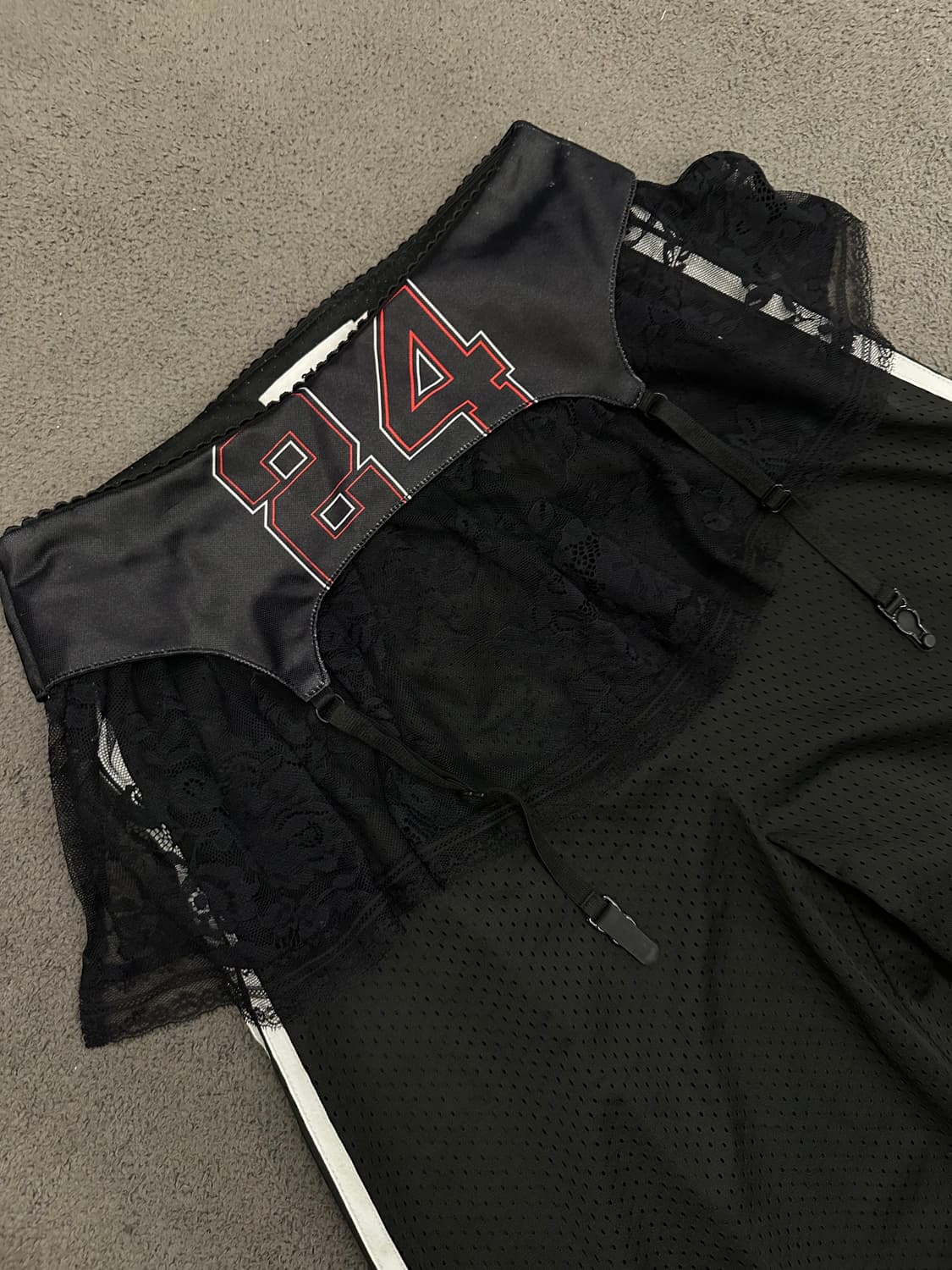 24ans 스커트 탑 레이어드 트랙팬츠 처분  상품이미지3