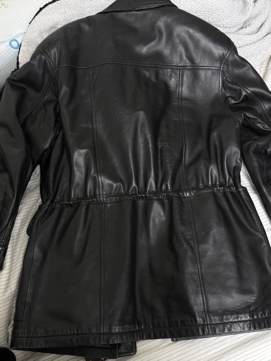 양가죽 미들기장 자켓 상품이미지2