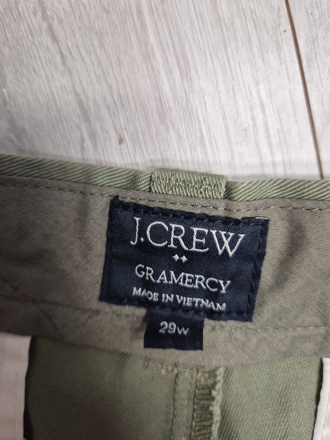 J.crew 카키색 반바지 판매 합니다(미착) 상품이미지3