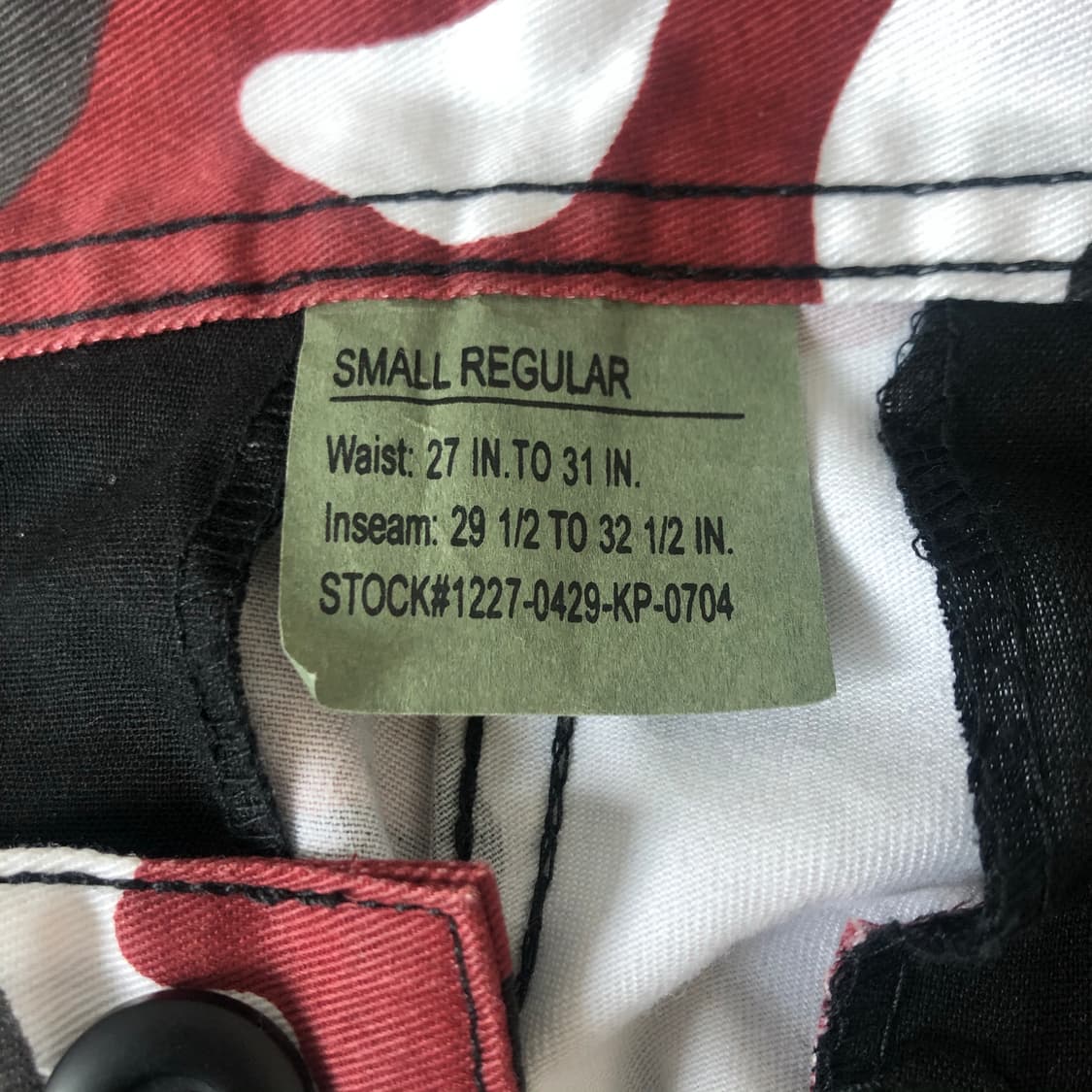 31 빈티지 밀리터리 카모 카고 팬츠 상품이미지3