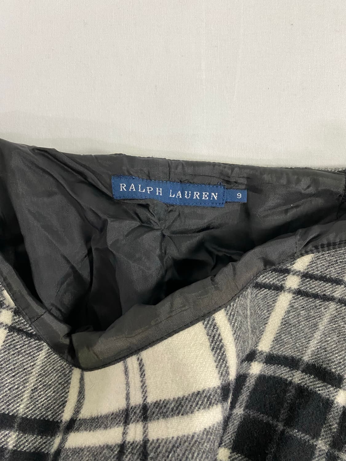 랄프로렌 폴로 체크 울 스커트 치마 9 <509> 상품이미지3
