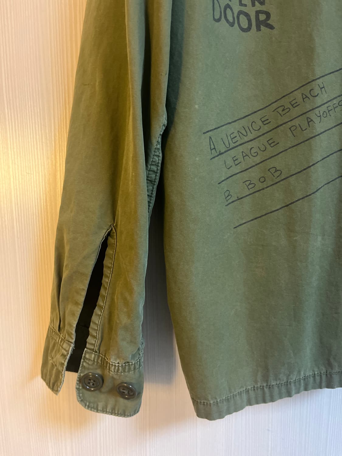 CAL O LINE 칼오라인 밀리터리 피쓰 셔츠 상품이미지5