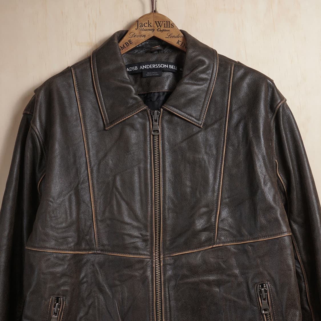 앤더슨벨 드레젠 카우 레더 자켓 상품이미지4