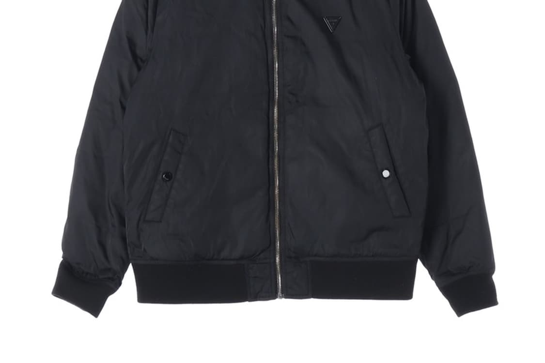 GUESS 블랙 덕다운 항공점퍼 S 상품이미지5