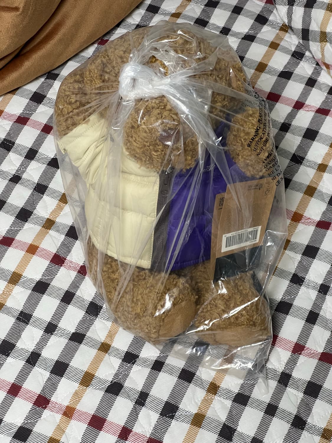 슈프림 노스페이스 베어 탄 24ss 인형 상품이미지1