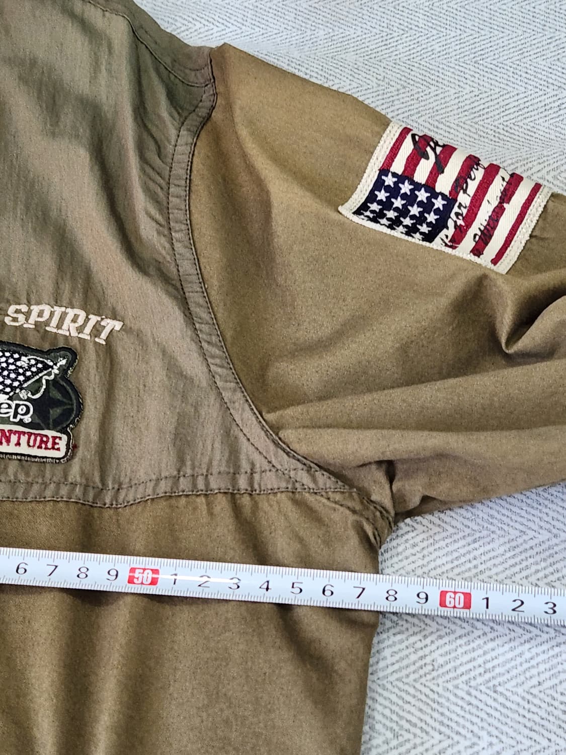 [105] 지프 Jeep 카키 야상 후드 점퍼 남성 105 상품이미지8