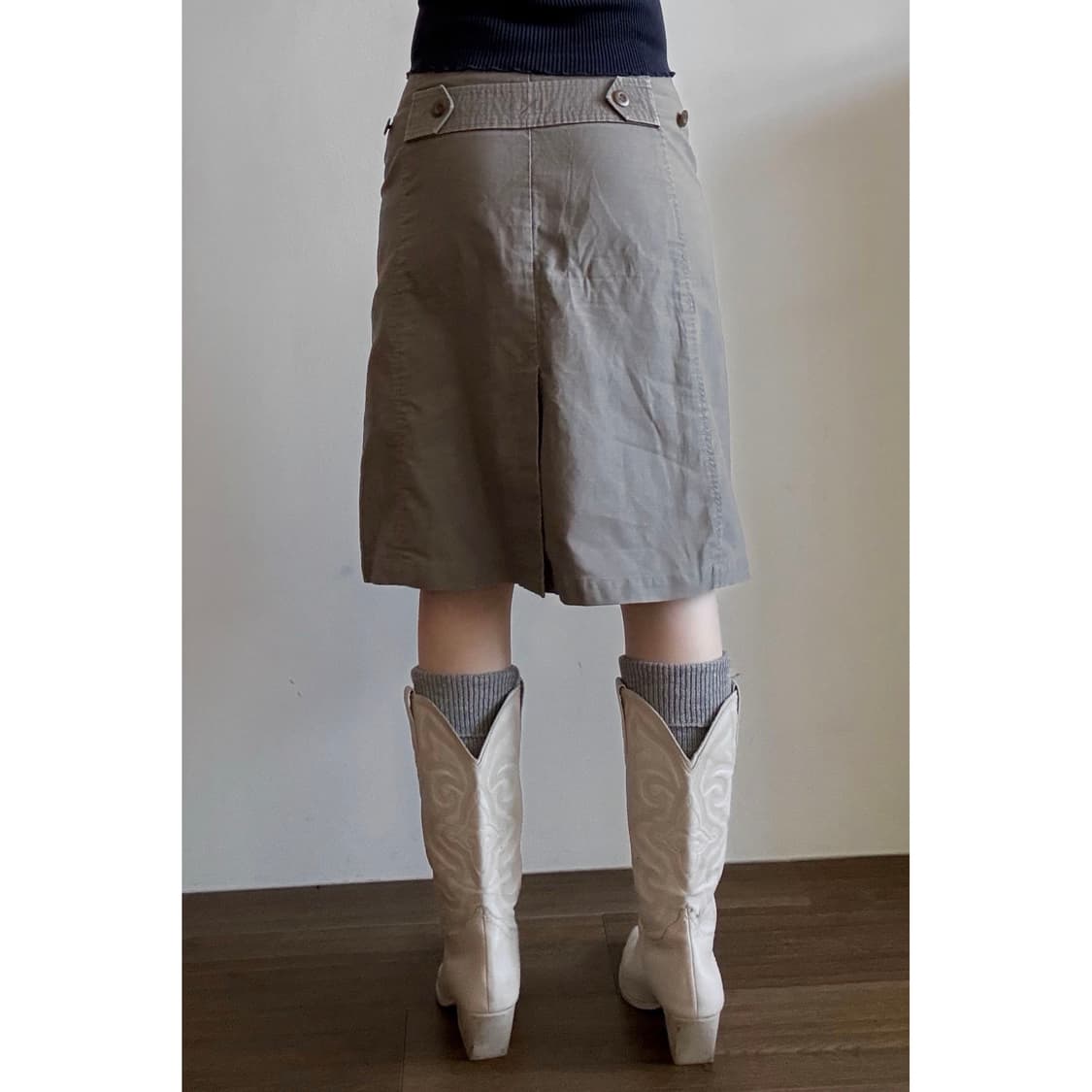 Double Button Skirt 상품이미지3