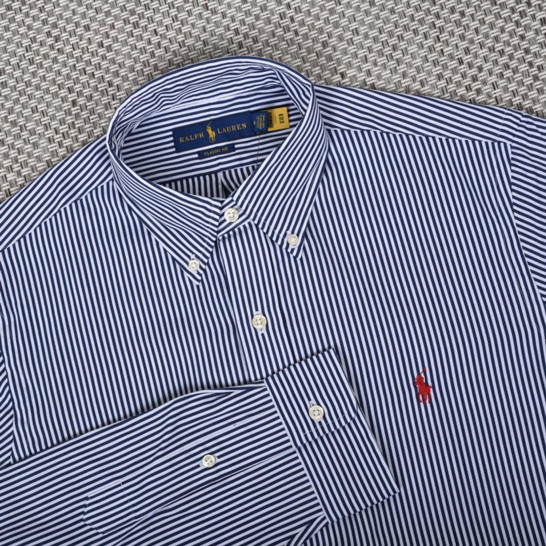 폴로 랄프로렌 클래식핏 스트라이프 셔츠 상품이미지1