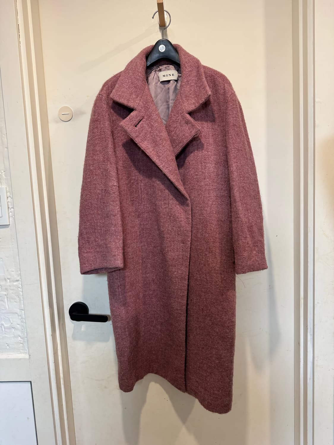 mine 마인 알파카 코트 상품이미지1