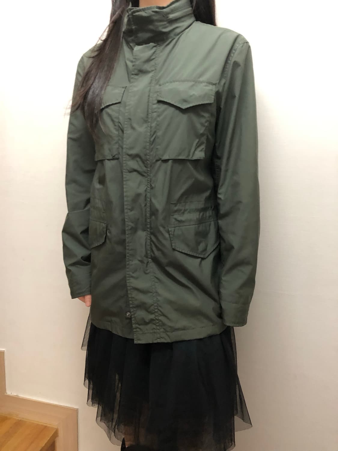빈티지 카키 포켓 자켓 상품이미지6