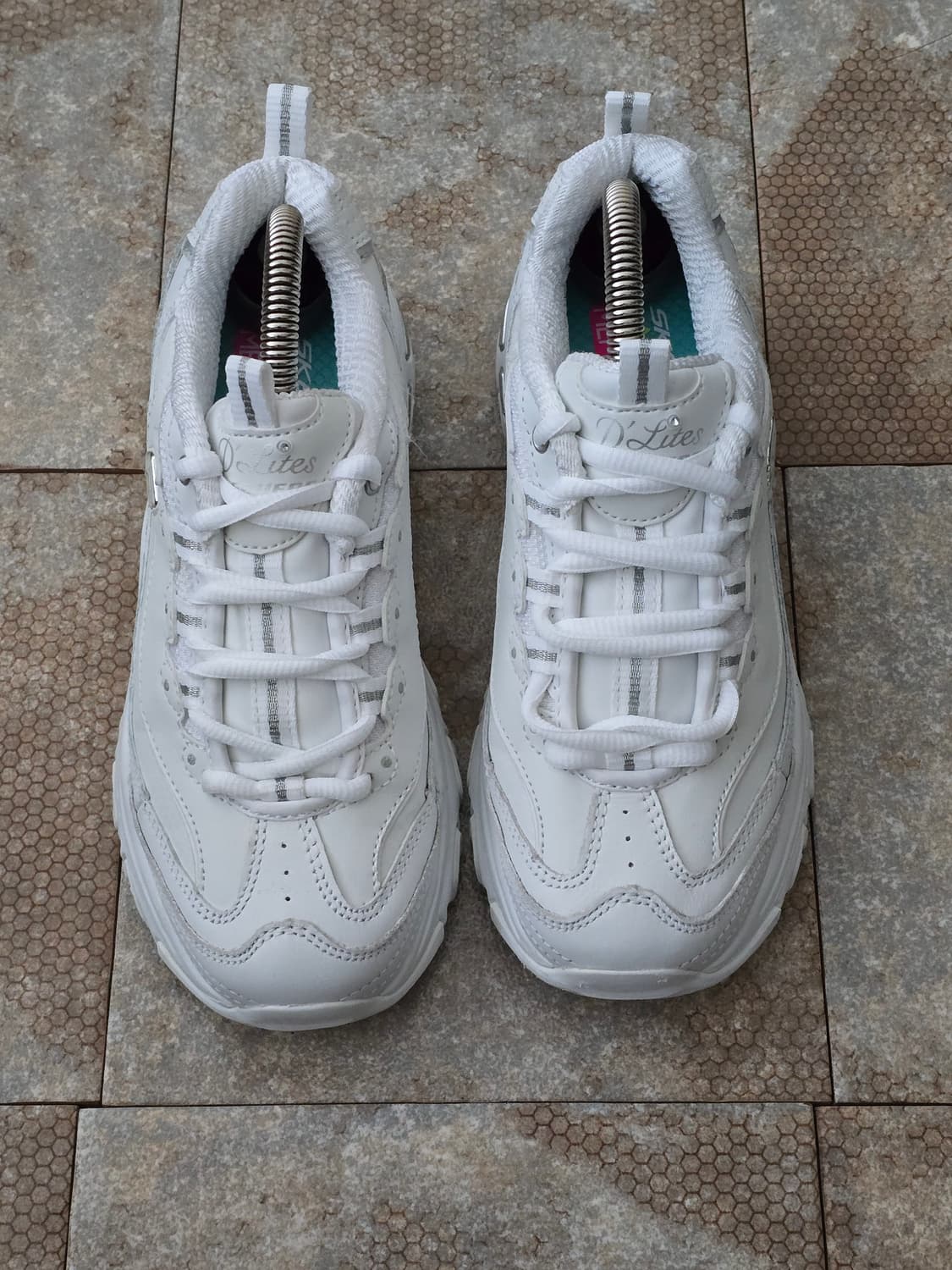 (225)스케쳐스 딜라이트 화이트 상품이미지2