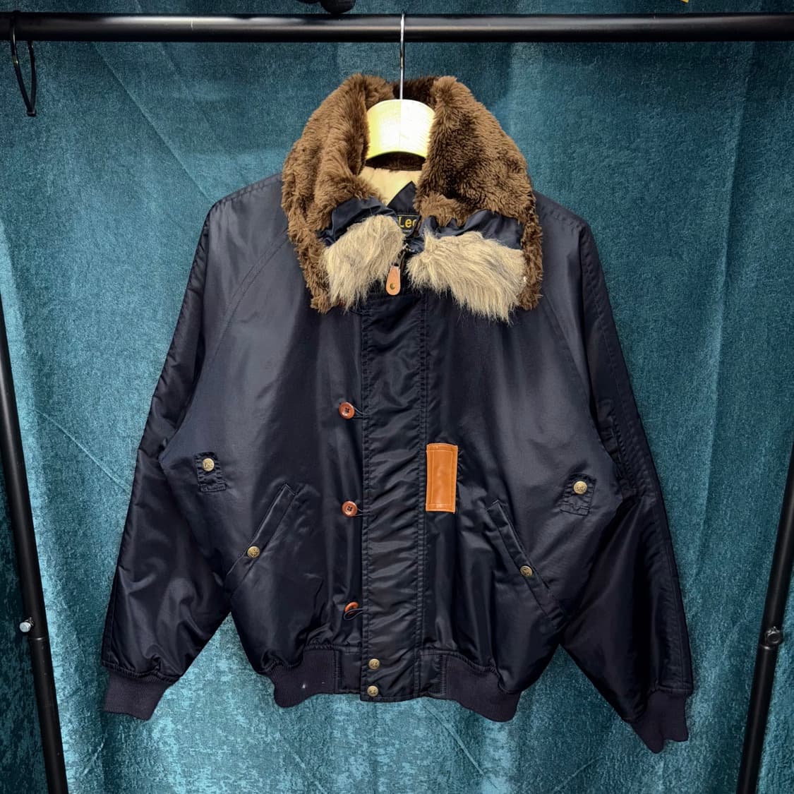 (M) 90s Lee 나일론 항공 점퍼 자켓 made in JAPAN 상품이미지1