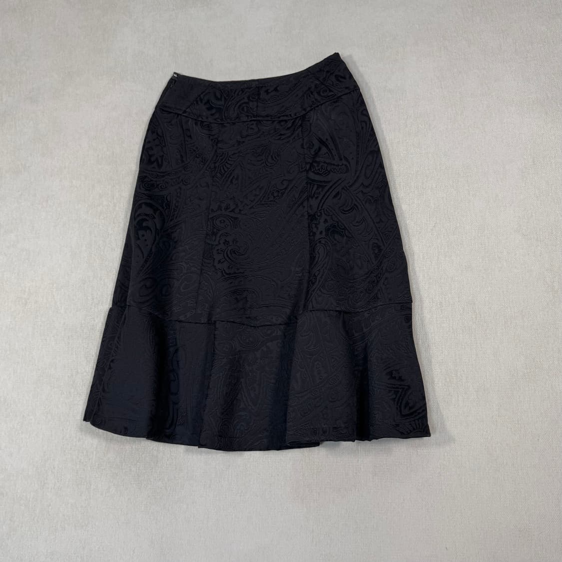 Pattern Black Skirt 상품이미지5