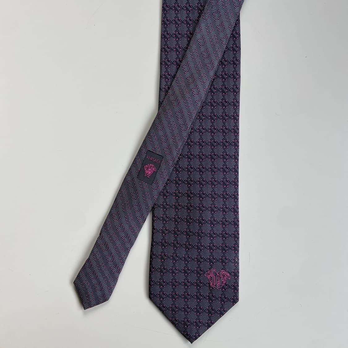 Versace 베르사체 정품 명품 넥타이 상품이미지1