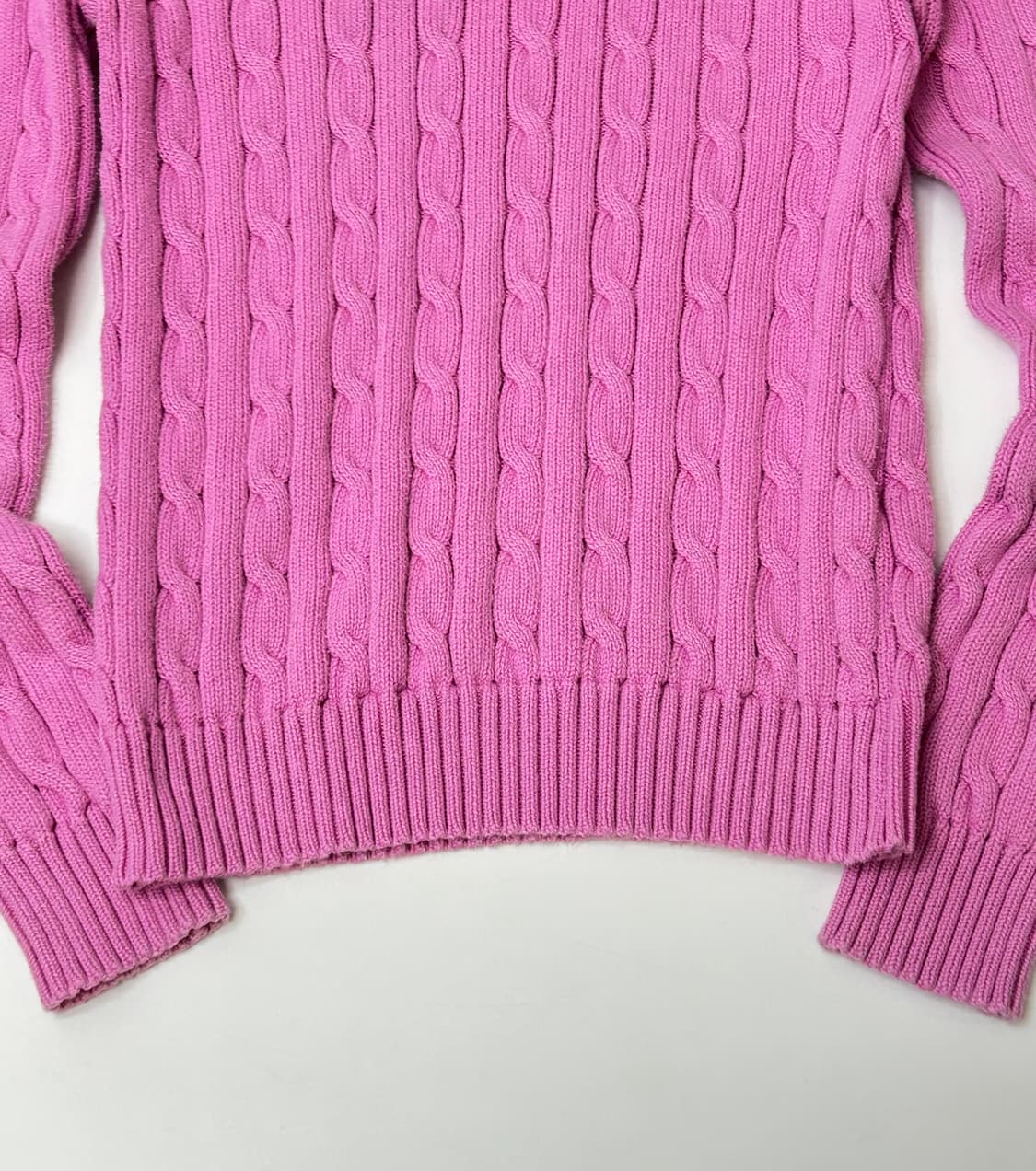 Polo 폴로 랄프로렌 핑크 케이블 니트   상품이미지5