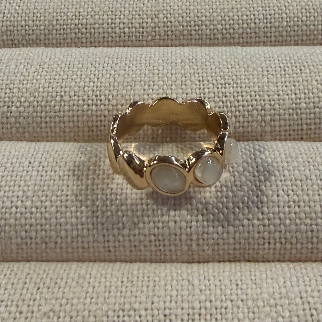 새상품 여성 신주 은도금 에그 반지 상품이미지1