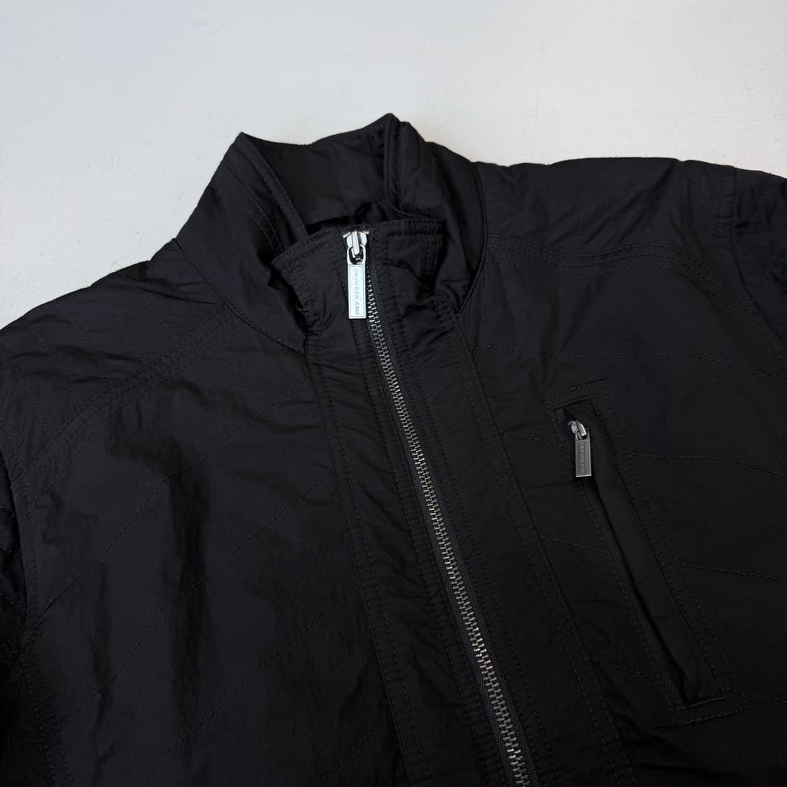 캘빈클라인 나일론 바이커 점퍼 자켓 상품이미지3