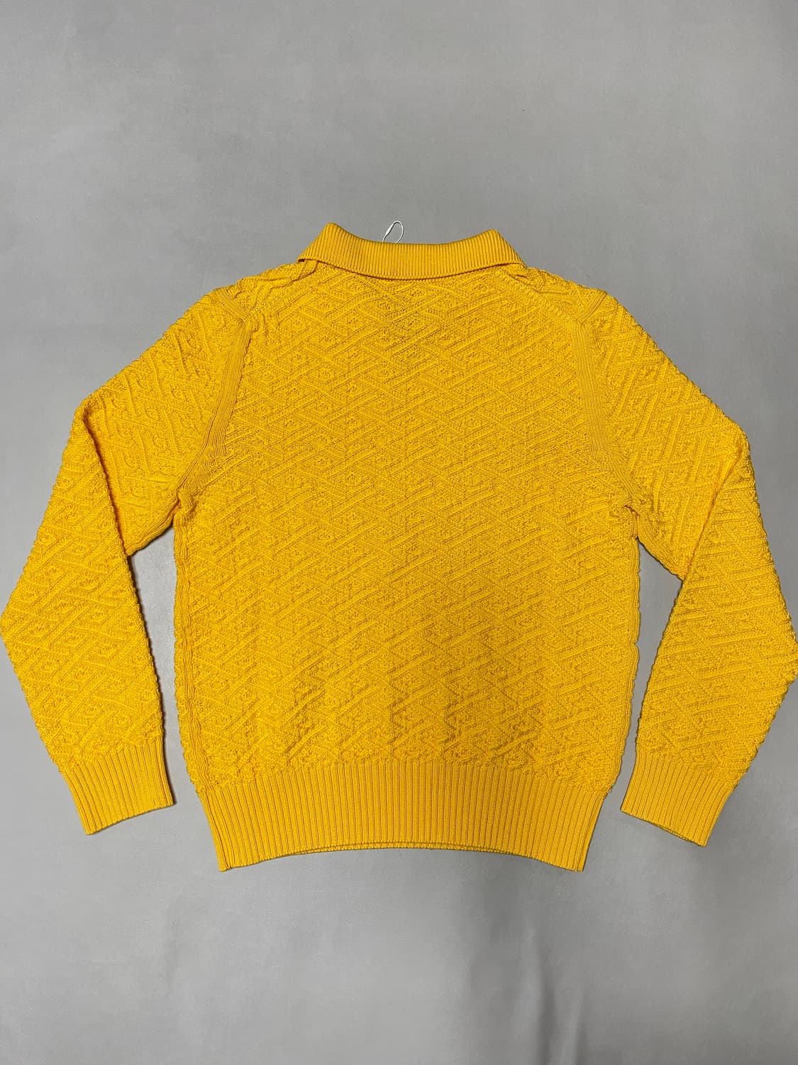 제이리움 코튼텍스쳐드 오픈카라 스웨터 S 상품이미지3