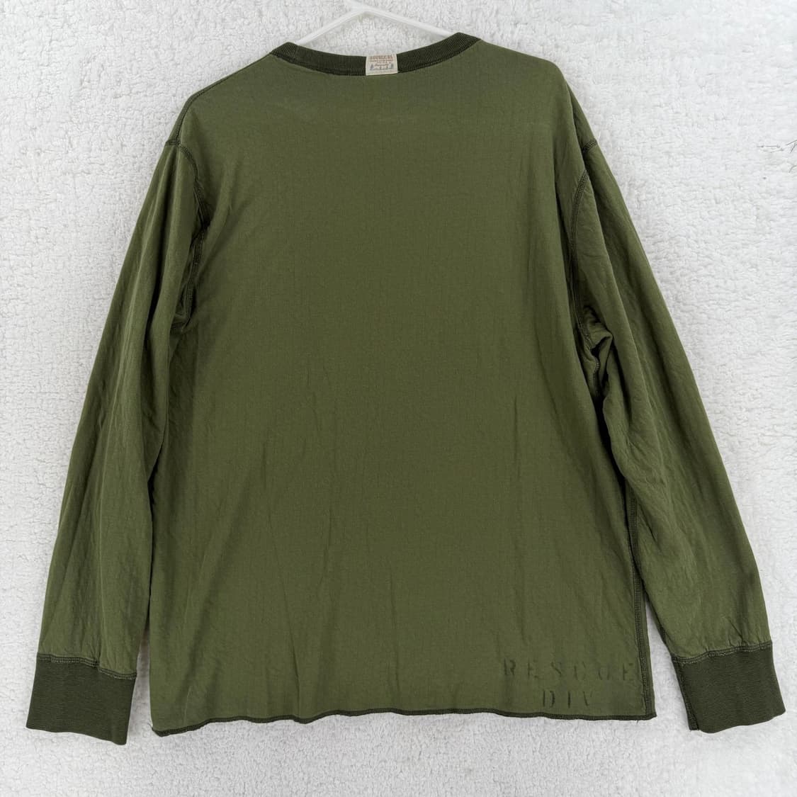 더블 알엘 더블 레이어 패브릭 리버시블 티셔츠 상품이미지6