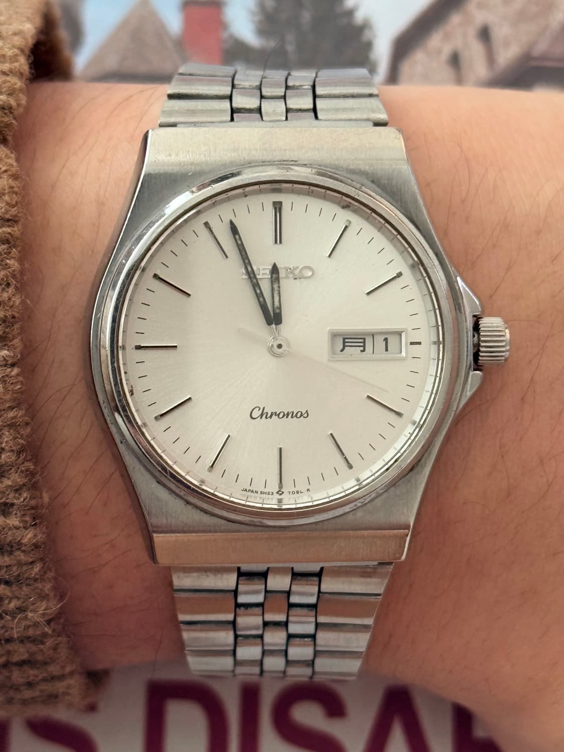 Seiko 세이코 Chronos 쿼츠 Day-Date 상품이미지8